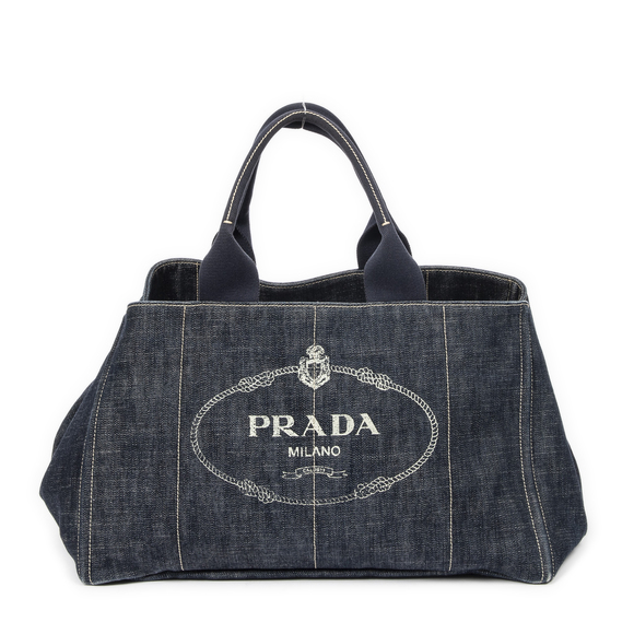 Prada Large Canapa Tote - Picture 1 of 10